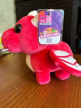 Adopt Me! Collector Plush Dragon Series 4 Legendary in-Game Red Dragon w/code
